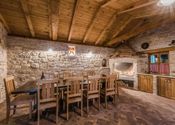Nyaraló My Dalmatia - Authentic Dumina With Private Heated Pool And Sauna *