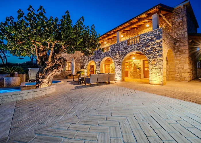 度假居 My Dalmatia - Authentic Dumina With Private Heated Pool And Sauna Sukošan