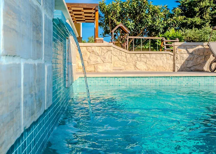 度假居 My Dalmatia - Authentic Dumina With Private Heated Pool And Sauna Sukošan