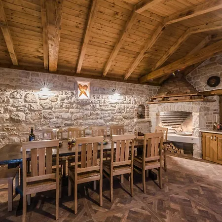 Ferienhaus My Dalmatia - Authentic Dumina With Private Heated Pool And Sauna *