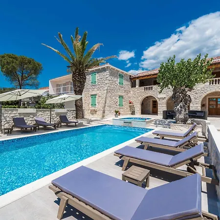 Ferienhaus My Dalmatia - Authentic Dumina With Private Heated Pool And Sauna *