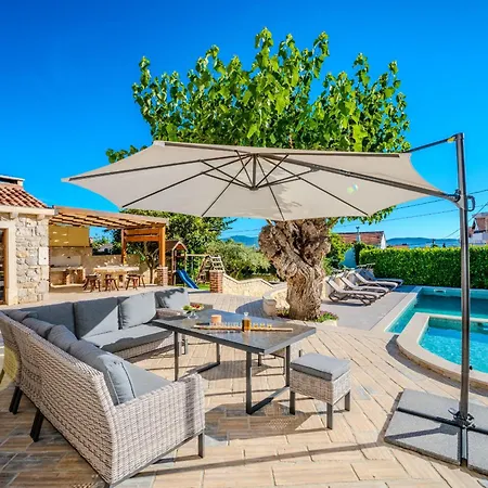 My Dalmatia - Authentic Dumina With Private Heated Pool And Sauna Σπίτι διακοπών *
